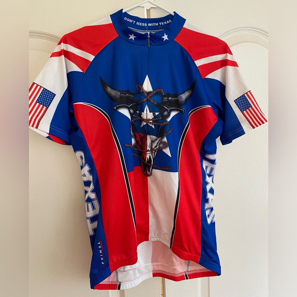 Primal Texas Cycling Jersey - Men’s Large
